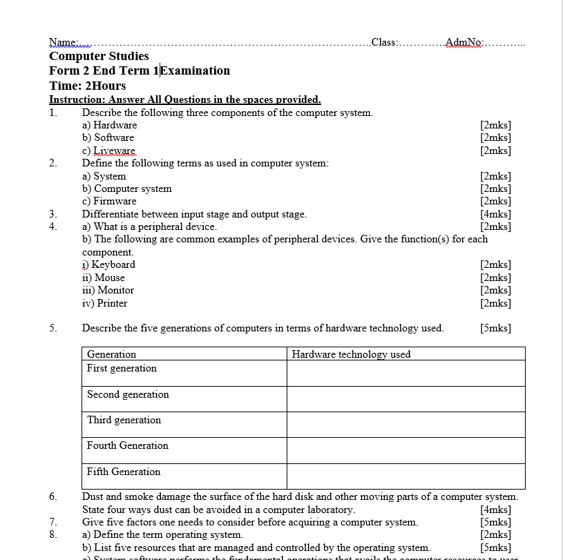 Notes.co.ke - Education notes in Kenya