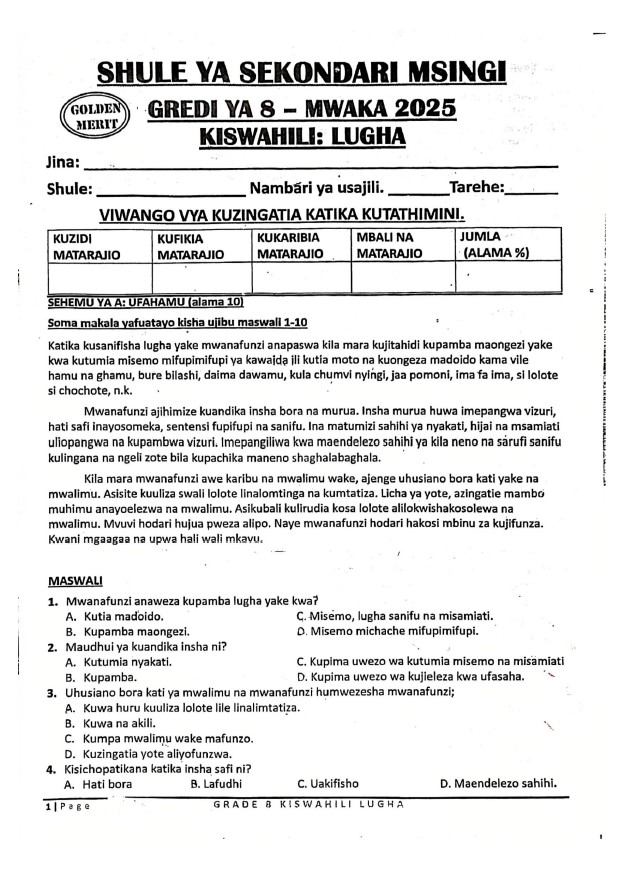 Notes.co.ke - Education notes in Kenya