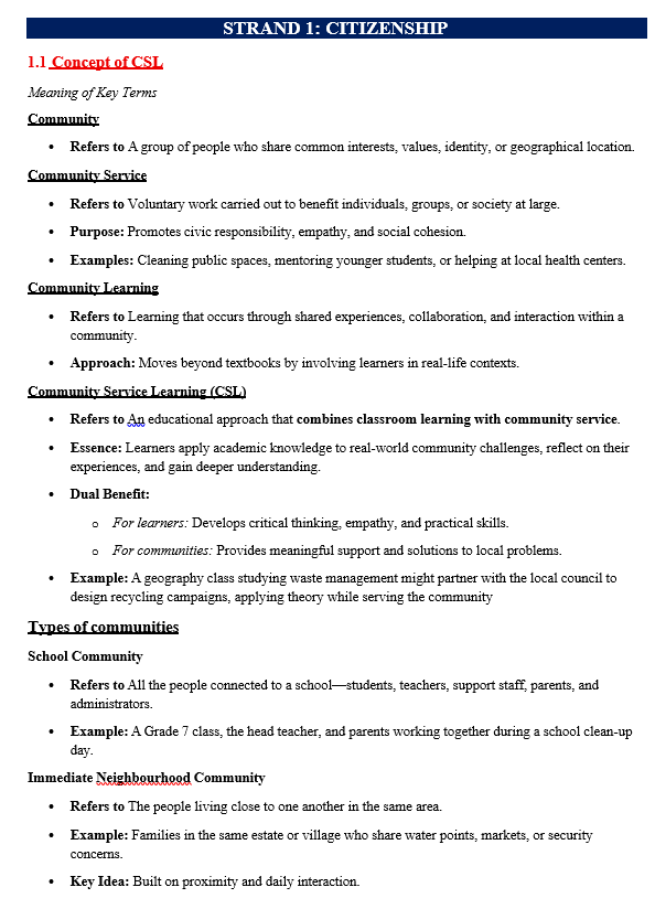Notes.co.ke - Education notes in Kenya