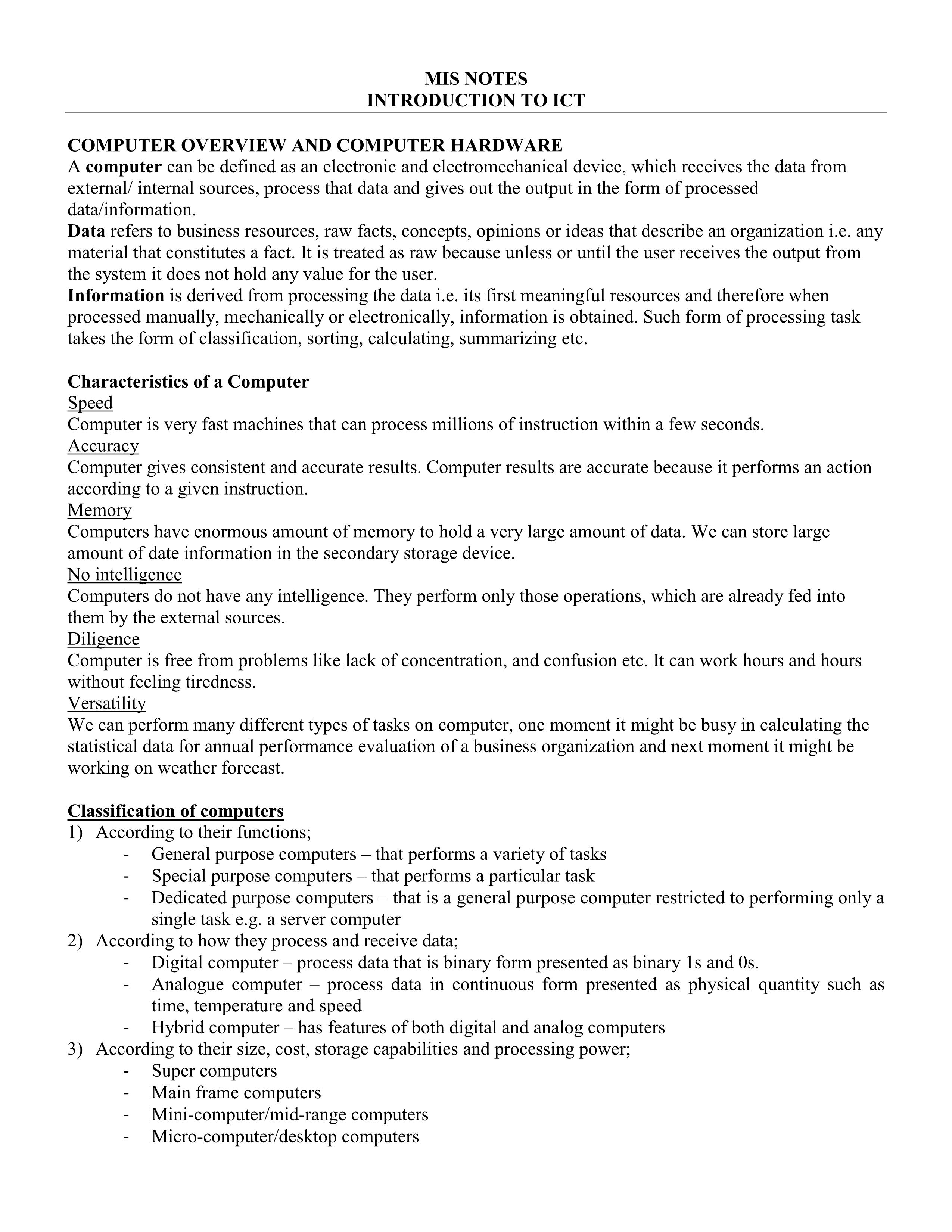 Notes.co.ke - Education notes in Kenya